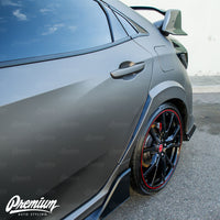 Rear Fender Vent Accent Vinyl Overlay - Gloss Black