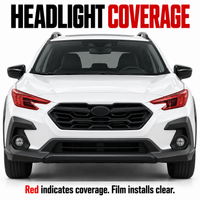 2024–2026 Subaru Crosstrek Clear Headlight PPF Kit – Precut Pair