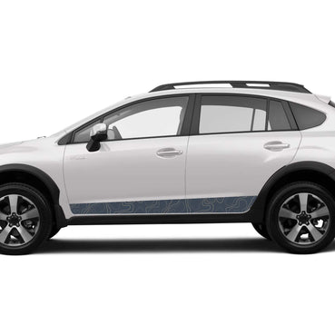 Topo Rocker Panel DECAL Kit