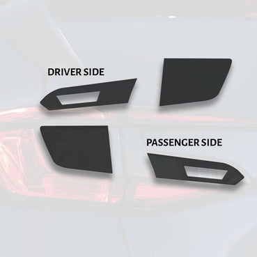 Smoked Tint Vinyl Overlays w/ Cutouts