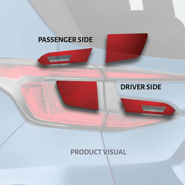 Red Tint Vinyl Overlays w/ Cutouts - Subaru Crosstrek (2024+)