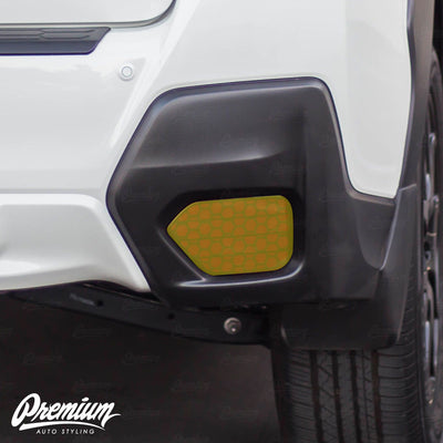 Smoked Honeycomb Rear Reflector Overlays | 2018-2022 Crosstrek