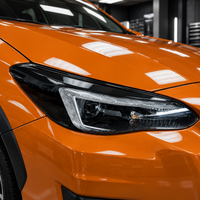 Subaru Crosstrek 2018-2022 (Limited/Hybrid) | Headlight Amber Delete w/Eyelid Overlay Gloss or Satin Black