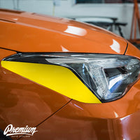 Headlight Amber Delete Smoke Tint Overlay