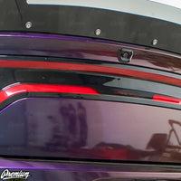 SRT HELLCAT - CENTER TAIL LIGHT DECAL - GLOSS BLACK | 2015-2022 DODGE CHARGER