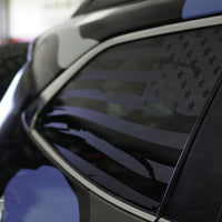 Distressed Flag Quarter Window DECAL | 2019-2022 Subaru Ascent