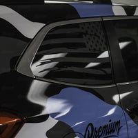 Distressed Flag Quarter Window DECAL | 2019-2022 Subaru Ascent