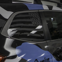 Distressed Flag Quarter Window DECAL | 2019-2022 Subaru Ascent