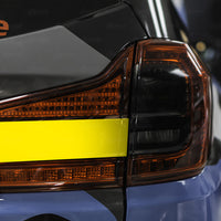 2019-2022 Subaru Ascent Tail Light Chrome Delete Overlay - Gloss Black