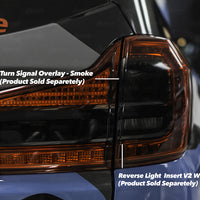2019-2022 Subaru Ascent Tail Light Chrome Delete Overlay - Gloss Black
