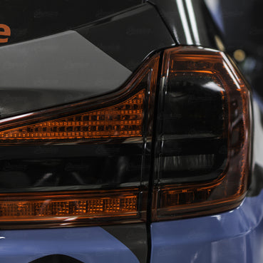 2019-2022 Subaru Ascent Tail Light Chrome Delete Overlay - Gloss Black
