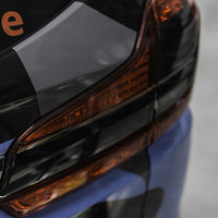 2019-2022 Subaru Ascent Tail Light Chrome Delete Overlay - Gloss Black