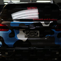 Trunk Trim Chrome Delete - Gloss Black Vinyl Overlay | 2019-2022 Subaru Ascent