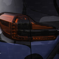 2019-2022 Subaru Ascent Tail Light Chrome Delete Overlay - Gloss Black