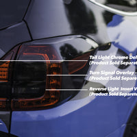Taillight Deck Vinyl Overlay - Satin Black | 2019-2022 Subaru Ascent