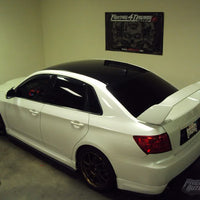 Gloss Black Roof Vinyl Overlay