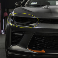 Smoked Head Light Overlays (2016 - 2018 Chevy Camaro)