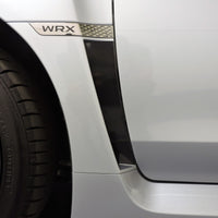 Gloss Black / Satin Black / Carbon Fiber / Shadow Black - Fender Accent Vinyl Overlay | 2015-2021 Subaru WRX / STI