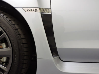 Gloss Black / Satin Black / Carbon Fiber / Shadow Black - Fender Accent Vinyl Overlay | 2015-2021 Subaru WRX / STI