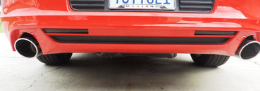 Rear Bumper Reflector Overlay - Smoke Tint | 2013-2014 Ford Mustang