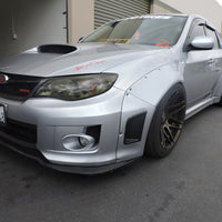 Smoked Headlight Tint Overlay | 2008-2014 Subaru WRX / STI