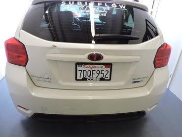 Red Tail Light Vinyl Overlays | Fits Subaru Crosstrek And Impreza