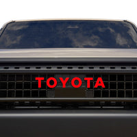Front Grille Lettering Overlay | 2024-25 TOYOTA LAND CRUISER - Choose your Color