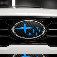 2022-2026 Subaru WRX | Emblem Overlay Set Front,Rear,& Steering Wheel (Choose Your Color)