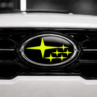2022-2026 Subaru WRX | Emblem Overlay Set Front,Rear,& Steering Wheel (Choose Your Color)