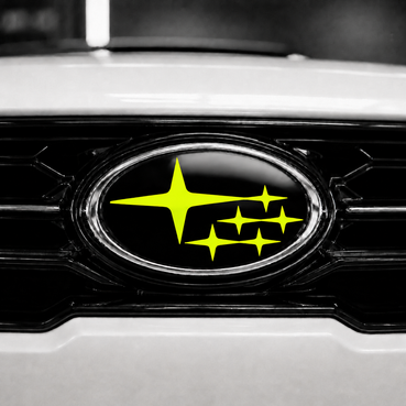 2022-2026 Subaru WRX | Emblem Overlay Set Front,Rear,& Steering Wheel (Choose Your Color)