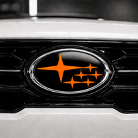 2022-2026 Subaru WRX | Emblem Overlay Set Front,Rear,& Steering Wheel (Choose Your Color)