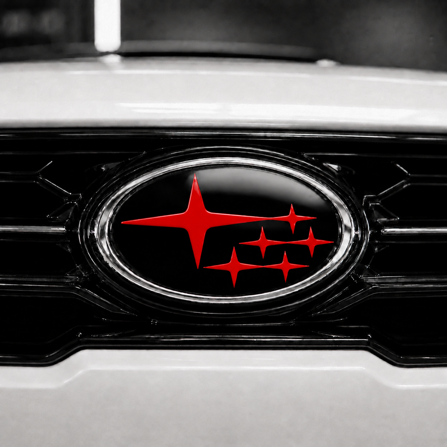 2022-2026 Subaru WRX | Emblem Overlay Set Front,Rear,& Steering Wheel (Choose Your Color)