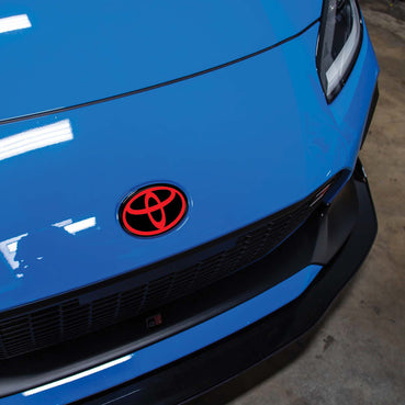 2022-2026 TOYOTA GR86 EMBLEM OVERLAY SET - Choose Your Colors (FRONT AND REAR EMBLEM OVERLAYS)
