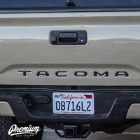 Tail Gate Lettering Inlays - Multiple Colors Available | Toyota Tacoma (2016-2023)