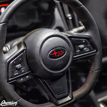 2022-2026 Subaru WRX | Emblem Overlay Set Front,Rear,& Steering Wheel (Choose Your Color)