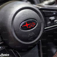 2022-2026 Subaru WRX | Emblem Overlay Set Front,Rear,& Steering Wheel (Choose Your Color)
