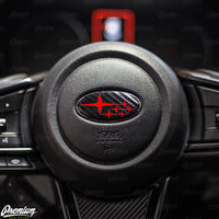 2022-2026 Subaru WRX | Emblem Overlay Set Front,Rear,& Steering Wheel (Choose Your Color)