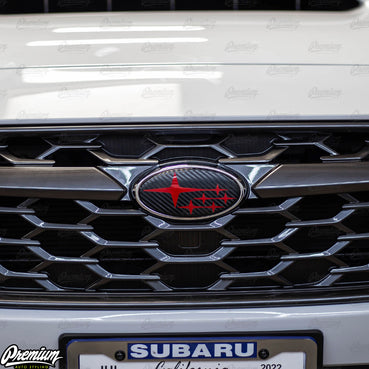 2022-2026 Subaru WRX | Emblem Overlay Set Front,Rear,& Steering Wheel (Choose Your Color)