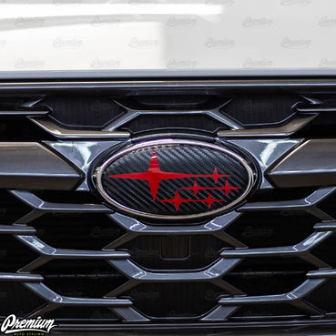 2022-2026 Subaru WRX | Emblem Overlay Set Front,Rear,& Steering Wheel (Choose Your Color)