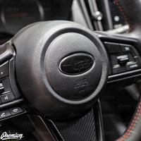 2022-2026 Subaru WRX | Emblem Overlay Set Front,Rear,& Steering Wheel - Stealth