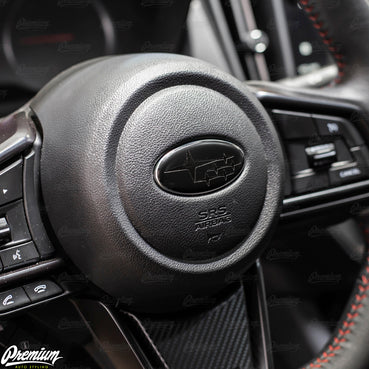 2022-2026 Subaru WRX | Emblem Overlay Set Front,Rear,& Steering Wheel - Stealth