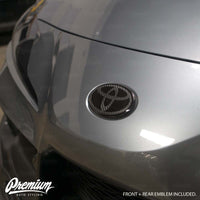 Front & Rear Vinyl Emblem Vinyl Overlay | 2020+ Toyota GR Supra