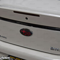 Shown with Satin Black Base and Red Stars