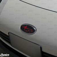 Shown with Satin Black Base and Red Stars