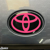 Choose Your Colors - Front & Rear Vinyl Emblem Vinyl Overlay | 2022-2024 Toyota GR86