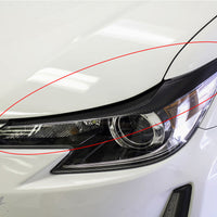 Headlight Upper Eyelid Vinyl Overlay | 2014-2017 Scion TC