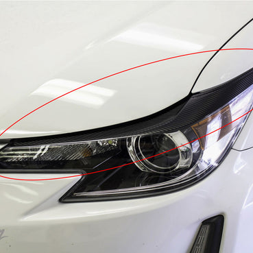 Headlight Upper Eyelid Vinyl Overlay | 2014-2017 Scion TC