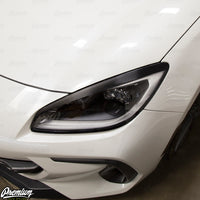 TEXTURED CARBON FIBER EYELID OVERLAY