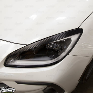 TEXTURED CARBON FIBER EYELID OVERLAY