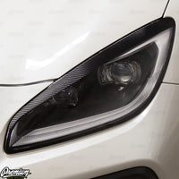 TEXTURED CARBON FIBER EYELID OVERLAY